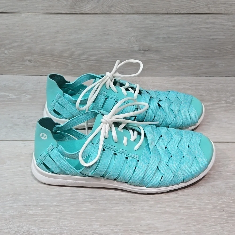 Merrell Women  Atlantic Loafer Slip on sneakers shoes sz 7.5